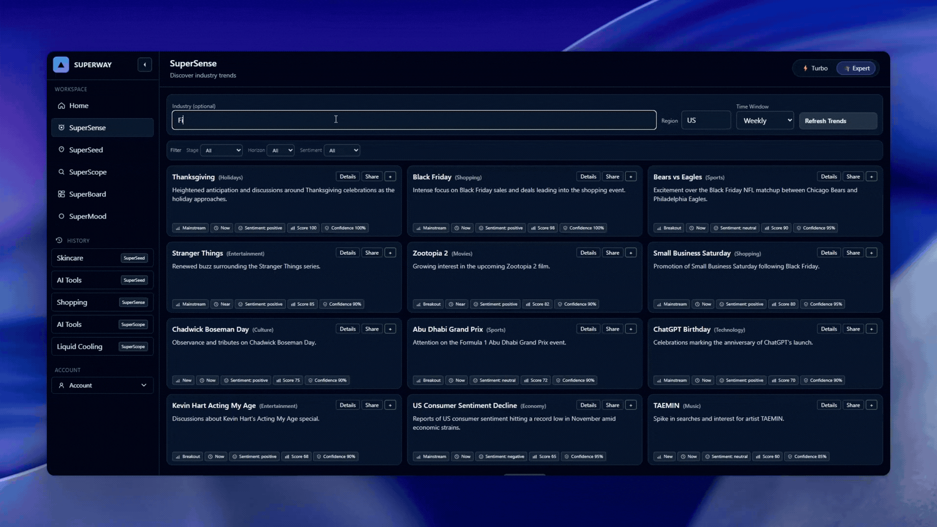 Superway demo highlight